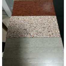 Aislamiento de pared de piedra de imitación de calidad caliente aluminio decorativo